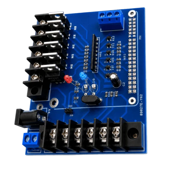 Ilustrasi papan PCB custom untuk layanan cetak PCB Jogja